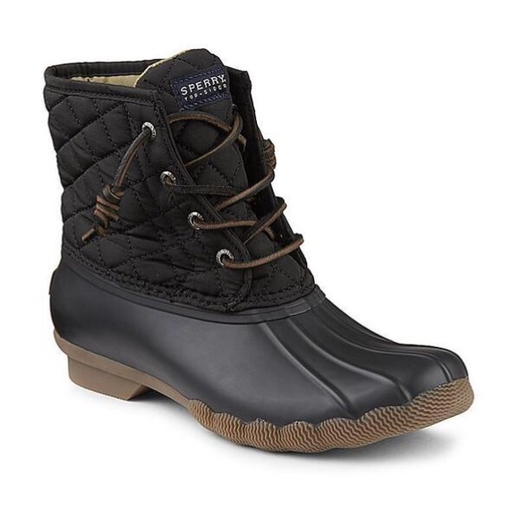 Sperry Shoes - 1 HOUR SALE‼️ Black Sperry Quilted Duck Boot